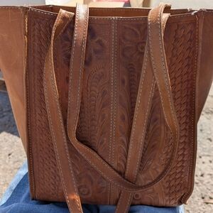 Leather Tote Bag